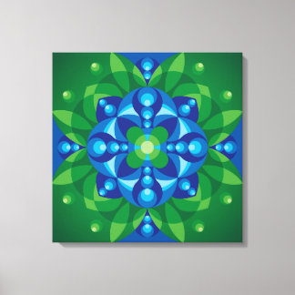 Mandala Awakening Canvas Print