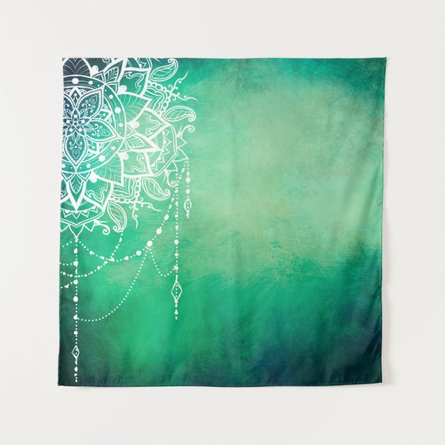 Mandala background mandala spiritual tapestry (Front)