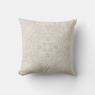 Mandala Baroque Ornament Pattern Design Throw Pillow