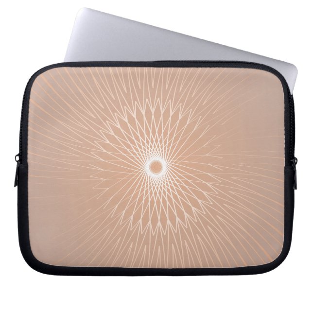 Mandala, Bicycle Wires 5 Laptop Sleeve (Front)