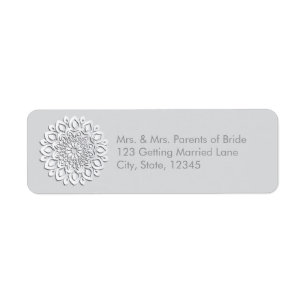 Mandala blanc