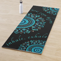 Mandala Blue Bold Modern Vibrant Mandala