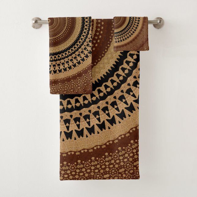 Mandala Brown riche (En situation)
