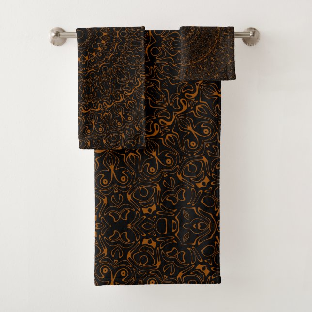 Mandala Brown rustique au charme occidental (En situation)