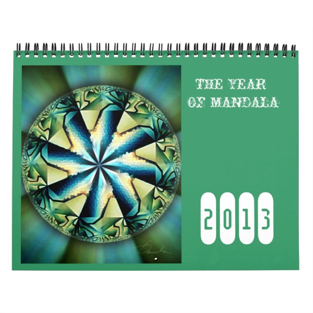 MANDALA  CALENDAR (Cover)