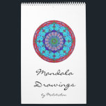 Mandala calendar (drawings)<br><div class="desc">See more product with my mandalas in my shop: https://www.zazzle.com/Malatichan*</div>