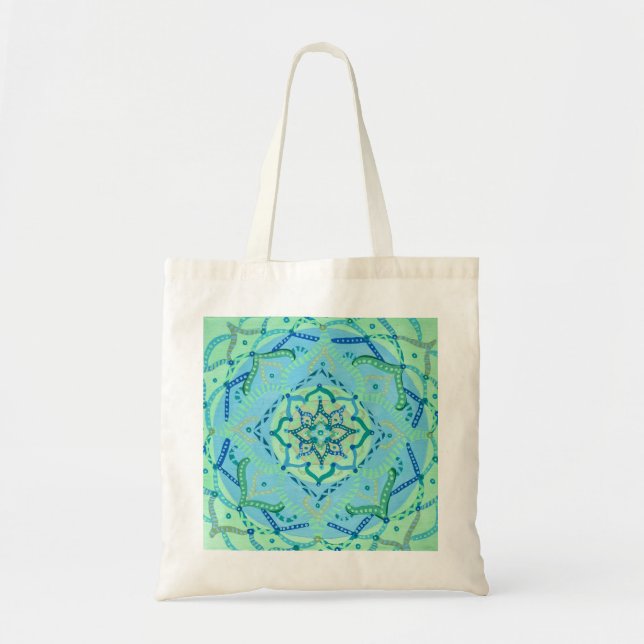 Mandala Canvas Tote (Front)