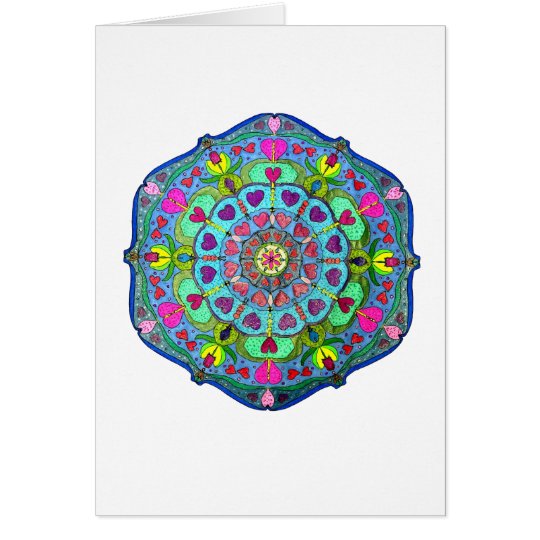 Mandala Card ~ Pool of Reflection