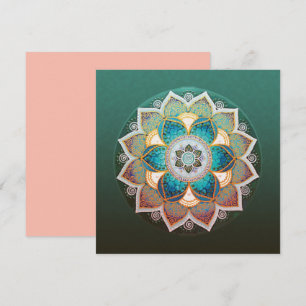 Mandala - Carte de voeux