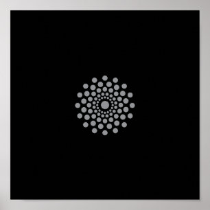 Mandala Center Only Template Poster