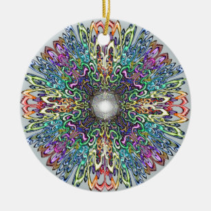 Mandala Ceramic Ornament