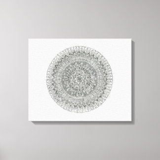 Mandala Chakra Canvas Print