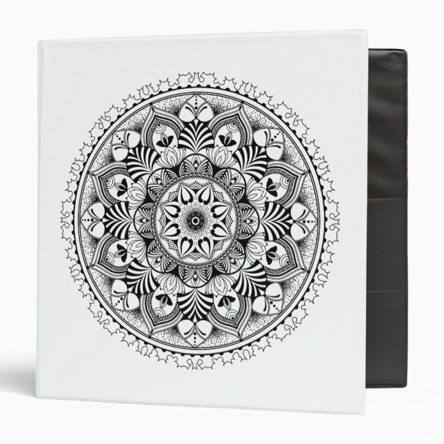 Mandala Circle Binder (Front/Inside)
