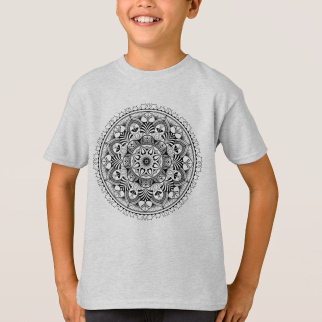 Mandala Circle T-Shirt (Front)