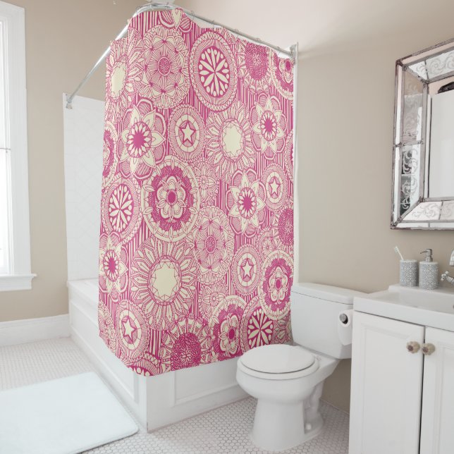 mandala cirque pink cream (In Situ)