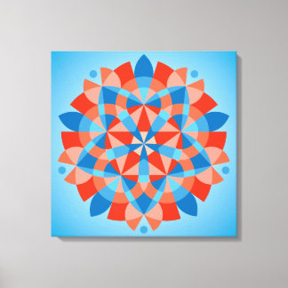 Mandala Cognition Canvas Print
