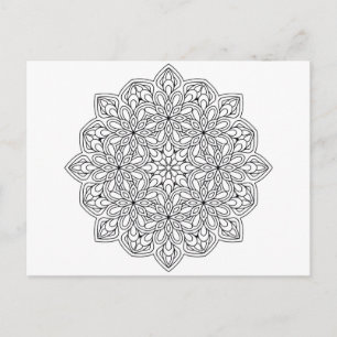 Mandala Color Card 2