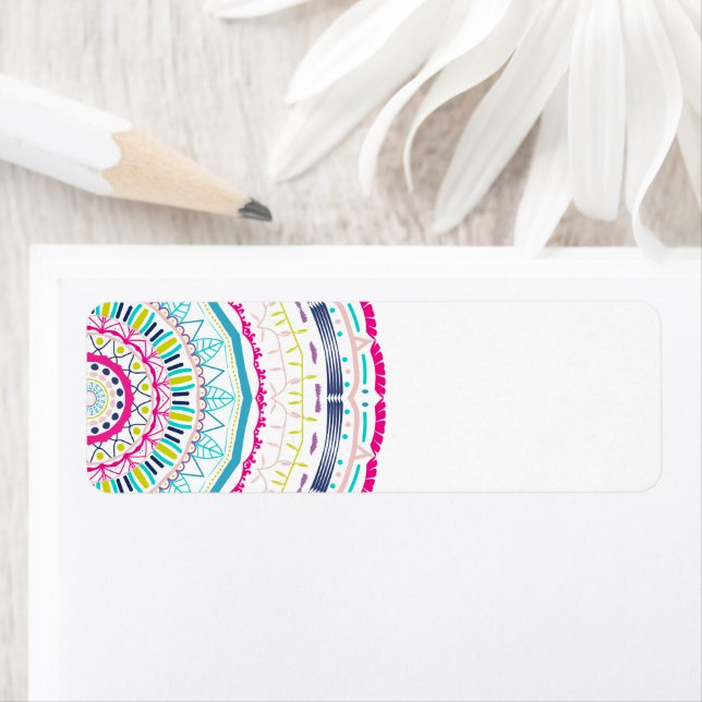 mandala coloré (En situation)