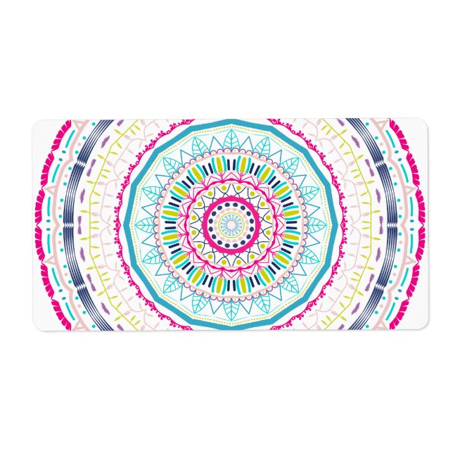 mandala coloré (Devant)