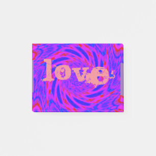 Mandala-colorpink-blue-LOVE-kaleidoscope RMDESIGN Post-it Notes