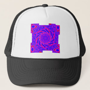 Mandala-colorpink-blue-LOVE-kaleidoscope RMDESIGN Trucker Hat