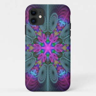 Mandala Colourful Striking Fractal Art Kaleidoscop iPhone 11 Case