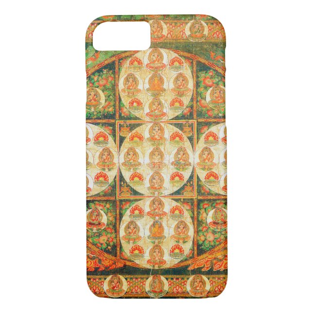 Mandala Cosmic Diagram for Meditation Case-Mate iPhone Case (Back)