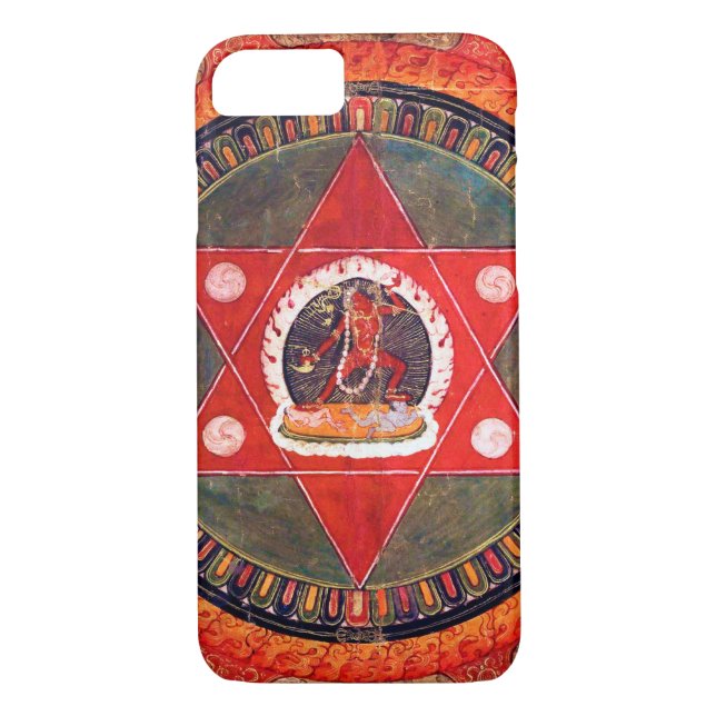 Mandala Cosmic Diagram for Meditation Case-Mate iPhone Case (Back)