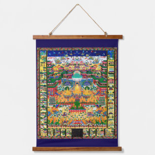 Mandala Cosmic Diagram for Meditation Hanging Tapestry