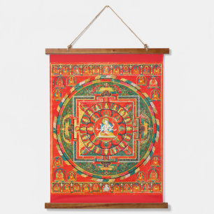 Mandala Cosmic Diagram for Meditation Hanging Tapestry