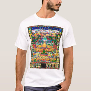 Mandala Cosmic Diagram for Meditation T-Shirt
