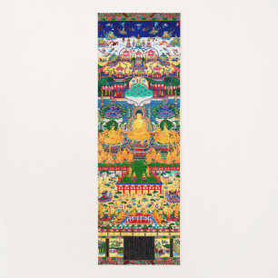 Mandala Cosmic Diagram for Meditation Yoga Mat