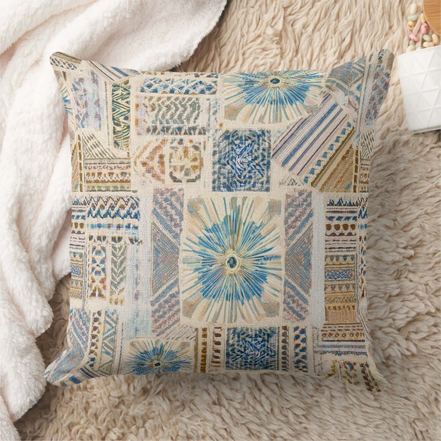 Mandala Coussin Patchwork (Couverture)