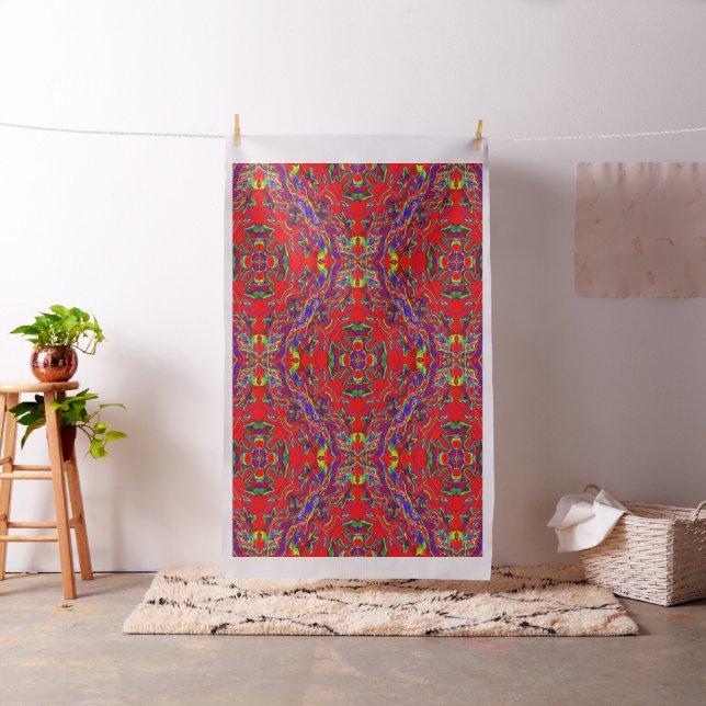 Mandala Crosses....... Fabric (In Situ)
