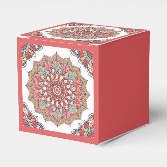 Mandala da Harmonia (Calmante and tranquilizer) Favor Box (Front Side)