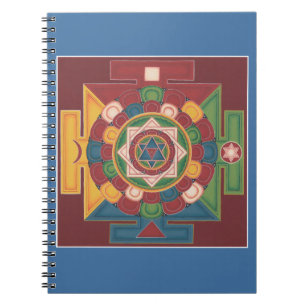 Mandala de CARNET des 5 éléments