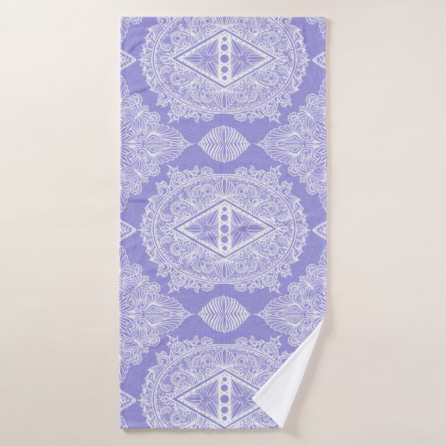 Mandala de diamant céleste (Serviette de bain)