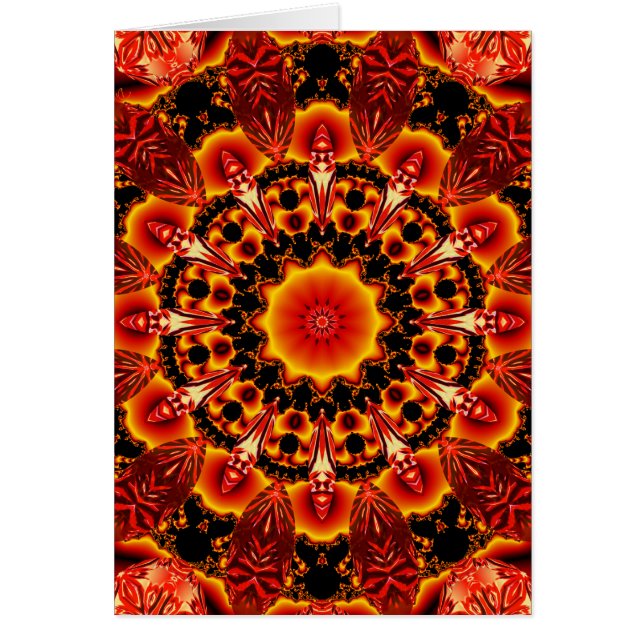 Mandala de Firewalk, recherche spirituelle (Devant)