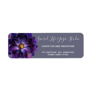 Mandala de fleur de lotus mystique, Nouvel Âge