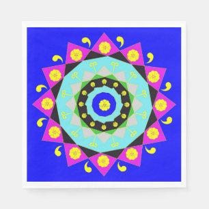 Mandala:Decorative Paper Napkin