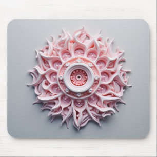 Mandala design mouse pad