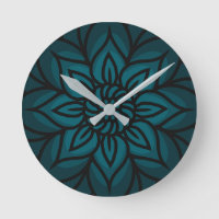 Mandala Design Wall Clock