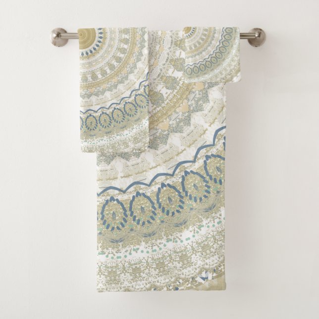 Mandala d'or blanc (En situation)