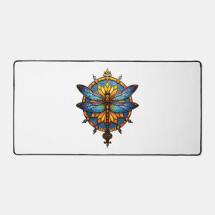 Mandala Dragonfly Lumineux Géométrie Sacrée Spirit