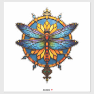 Mandala Dragonfly Luminous Sacred Geometry Spiritu