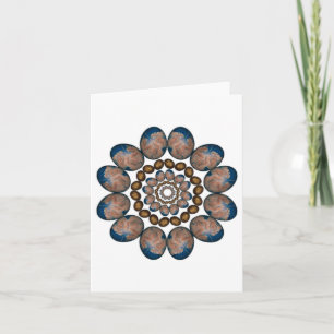 Mandala Easter Eggs Holiday Card