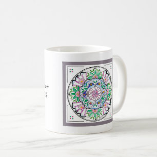 Mandala Floribunda Café Mug