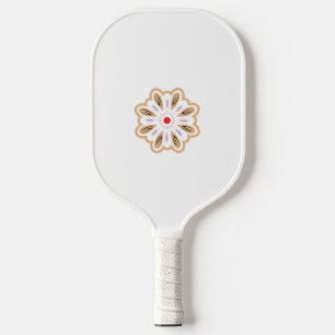 Mandala Flower Art Print   Boho Decor Pickleball Paddle
