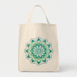 Mandala / Flower Design Tote Bag