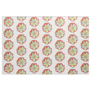Mandala Flower Fabric
